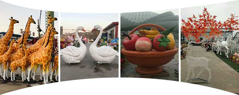 仿真景觀擺件，卡通景觀雕塑