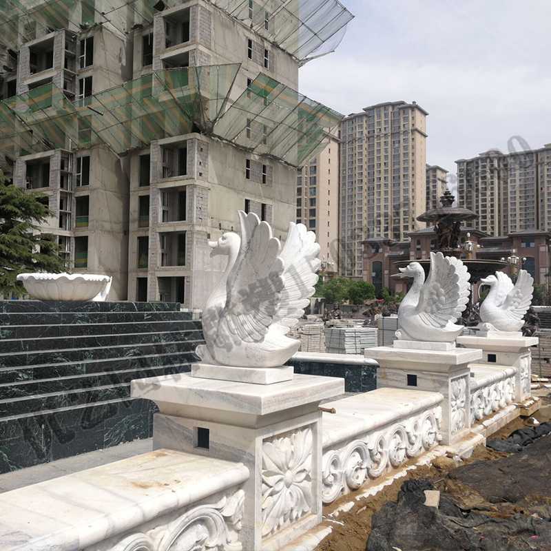 石雕噴泉，石雕天鵝噴泉，大理石天鵝噴泉2.jpg