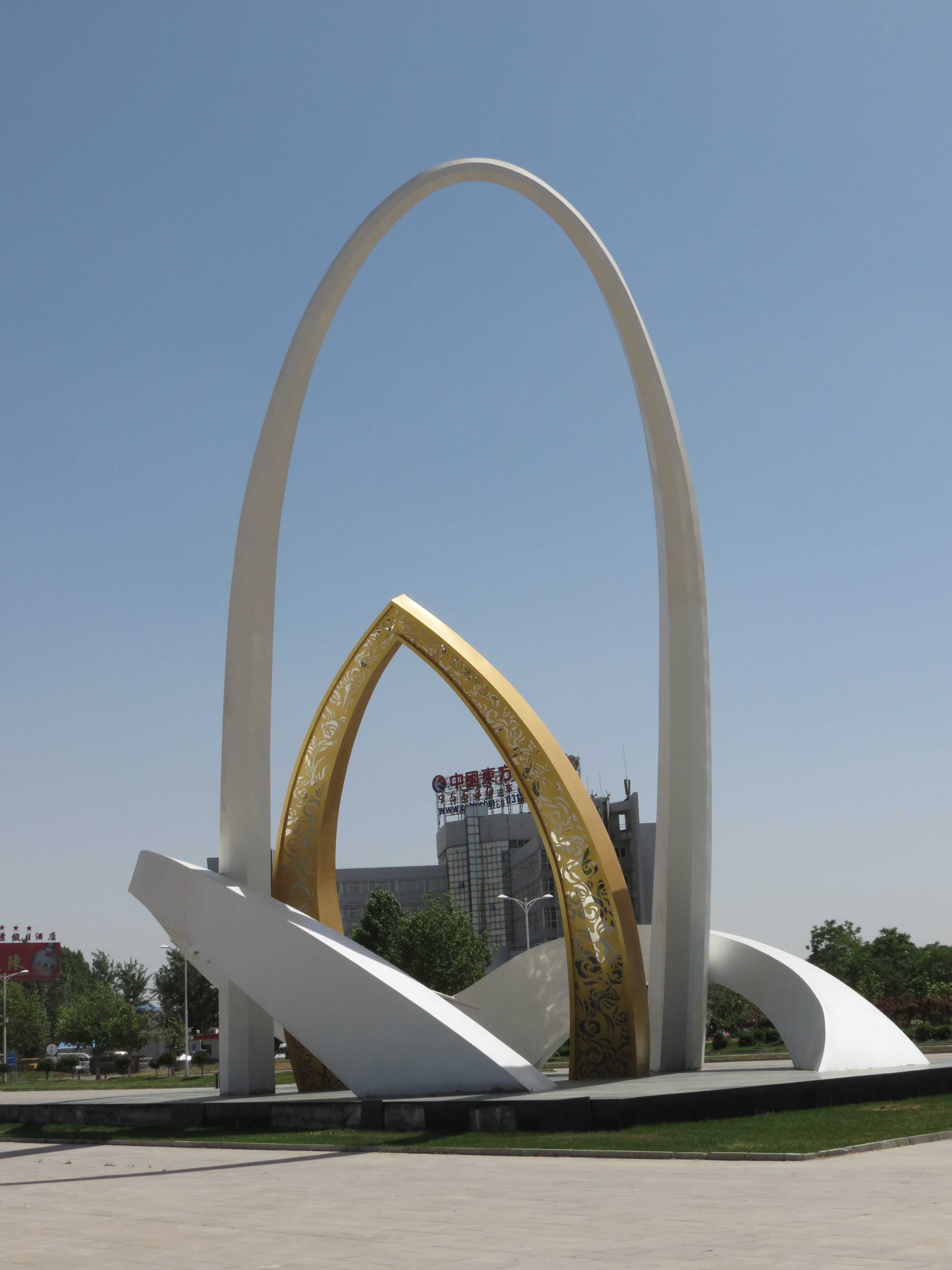 機場景觀雕塑，大型廣場標志，廣場大型雕塑